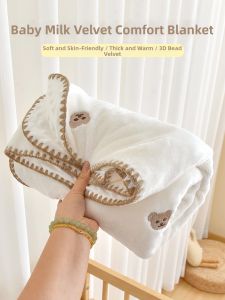 ANYOUBI | Milk Velvet Comfort Baby Blanket Autumn Winter