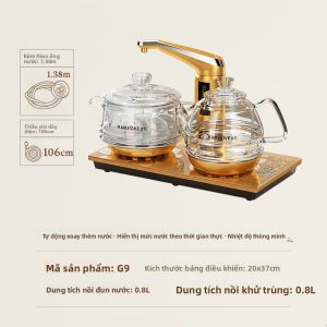 Ấm Điện Thông Minh Kamjove G9 Bằng Thủy Tinh Với Chức Năng Pha Trà