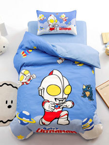 Pure Cotton Baby Boy Bedding Set Toddler Nursery Three-Piece Comforter Set Kids Bedding Six-Piece Set Cuddly Soft Durable Kids