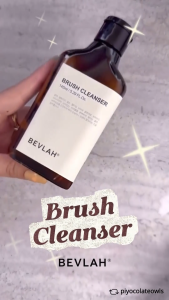 【Vainpot-SG】BEVLAH Nail Brush Cleanser / 145ml | Oligomer Gel-Type Brush Cleaner | Protects Brush Bristles | Made in Korea