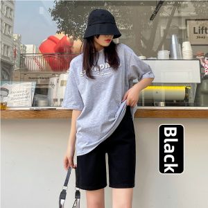 Summer Loose Straight High Waist Slimming Retro Thin Jeans Shorts