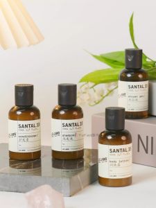 Le Labo Santal33 Wooden Sandalwood Travel Kit Shampoo Conditioner Bath Cream Moisturizing Relaxing Scented Body Wash for All Skin Types