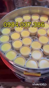 Nồi hấp bánh bao Xửng hấp đa năng tiện lợi size 52cm chạy bằng điện hấp giò bánh bao bánh flan bánh bột lọc