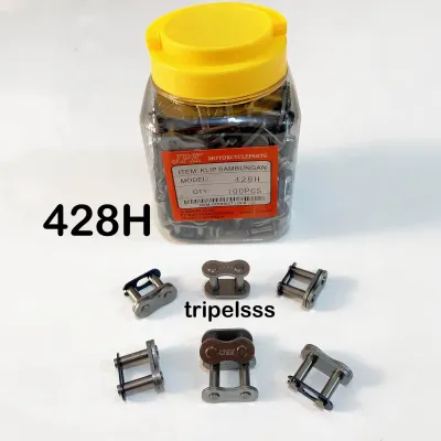 Sambungan Rantai Motor Kode 428H 428 Tebal (isi 10 pcs)