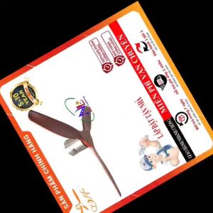 Quạt trần hiện đại - Quạt sát trần Qvifa-39 lắp Showroom nội thất phòng làm việc nhà hàng