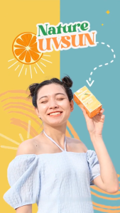 Nature UV Sun HA Viên Uống Chống Nắng Nội Sinh Bảo Vệ Da UV Bổ Sung HA 30 Viên