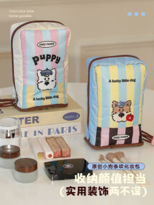 2025 New Dopaamine Color Travel Toiletry Makeup Bag Large Capacity Waterproof Portable Handheld Storage Bag Oxford Cloth Cartoon