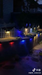 Terbaru Lampu Viral Solar Sudut Siku Tenaga Surya LED Outdoor Lampu Hias Taman Anak Tangga Pagar Sisi Jalan