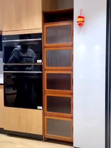 Kitchen Cabinet Kabinet Dapur 2/3/4Layers Storage Cabinet Display Cabinet Kitchen Storage Rack Microwave Oven Rack 橱柜