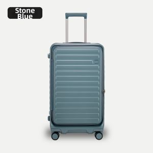 MARRLVE | Front Opening Large Capacity Durable Travel Luggage