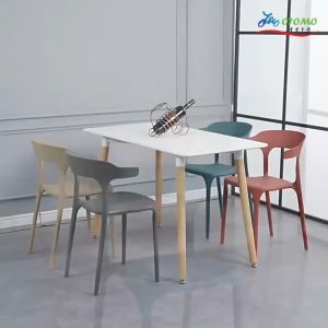 OTOMO Plastic Chair Kerusi Makan Dining Chair Elegant Chair PP Material Modern Style Kerusi Pejabat Eames Chair 塑料椅餐椅