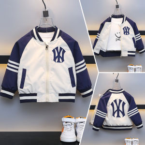 Outlet Store Boys Baseball Style Thin Jacket Autumn 2025 Spring Autumn Korean Style Childrens Fashion Brand Coat