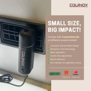 Equinox Ultrasonic Car Aroma Diffuser