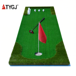 TTYGJ | New Mini Artificial Grass Putting Green Trainer Set