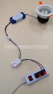 Sound Voice Sensor Switch Smart Switches Module Detector Auto ON/Off Switch Voice Control Switch Stair Corridor Home Improvement