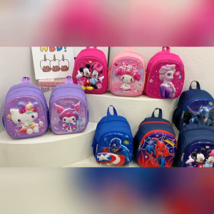 Kuromi Childrens Kindergarten Backpack Lightweight Backpack Cute Cartoon Girl  Backpack