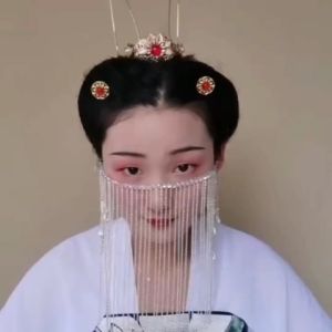 Headpiece Cleopatra Cadar Rantai Hiasan Dahi Bindi Headpiece Bindi Kepala Rumbai Peri