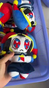 Hot The Amazing Plush Digital Doll Circus Rabbit Clown Plush Dolls Party Favors for Birthday Halloween Christmas Party Home Deco