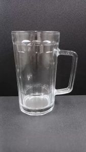 Clear Glass Beer Mug