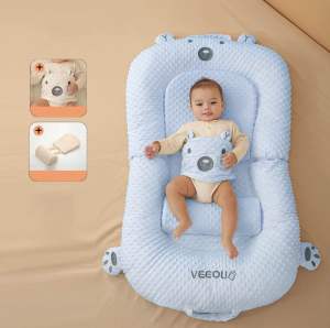 ĐỆM CHỐNG TRÀO NGƯỢC- NÔI NGỦ CHUNG GIƯỜNG CHO BÉ TỪ 0-4 TUỔI size to