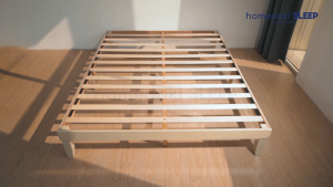Homedoki NORDICBED Series Dipan/ Ransel Tempat Tidur Kayu/Sandaran Ranjang Tempat Tidur/Divan Kasur