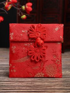 Zippered Charm Pouch Jewelry Bag Fabric Bead Bracelet Storage Bag Small Lucky Money Bag Bracelet Storage Pouch Non-Waterproof