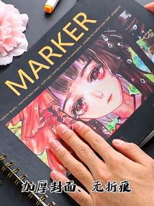 16K/A4 Thickened Sketchbook Student Art Painting Drawing Paper Sheets Marker Book NoteBook Water Color School Stationery
