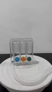 [𝐌𝐃𝐀 𝐀𝐏𝐏𝐑𝐎𝐕𝐄𝐃] Tri-Ball Incentive Spirometer | Breathing Exercise Device | Spirometer Insentif