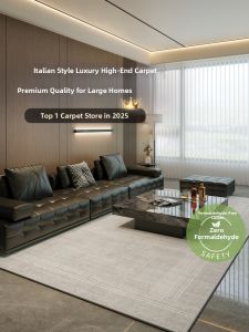 BOZK | New Italian Luxury Easy Clean Waterproof Stainproof Non-slip Carpet