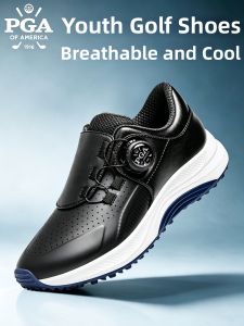 PGM GOLF | Shock Absorption Breathable Twist Lock Kids Golf Shoes
