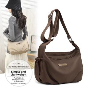 jeagutt | Large Capacity Multi-compartment Oxford Cloth Crossbody Bag