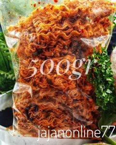 MIKER/MIE KRIUK AROMA DAUN JERUK/PEDAS GILA/MIE KILOAN