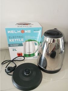 WELLHOME WLT-502 TEKO LISTRIK 2 LITER & PACKING BUBBLE WRAP PEMANAS AIR KETTLE LISTRIK CERET PEMANAS AIR ELECTRIC KETTLE 2 L // TEKO PEMANAS AIR PORTABLE MATI SENDIRI SAAT SUDAH MENDIDIH / AIR SUDAH PANAS WELHOME WLT-502 500Watt ~ TASMAN COLLECTION