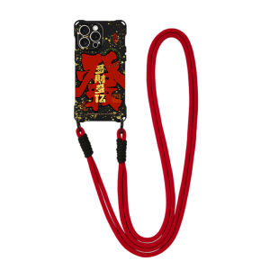 Creative Original Huawei Mate60 pro  15 pro Max Phone Case with Lanyard Handheld Crossbody Design Silicone Protective Cover