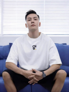 CANOTWAIT_ | Letter Classic Reprint LOGO Short Sleeve T-Shirt Summer Basic Round Neck