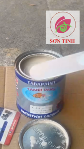 Sơn thơm công nghiệp Thanh Đang màu camay trắng to ngọc trai Pearl White CM05 màu gốc sơn ô tô xe máy