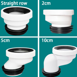Konektor Flange Offset Toilet Konektor Pipa Seal Gasket Gasket/Kloset Duduk Bahan Pvc Untuk Perbaikan Urinal
