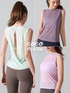 Sleeveless Loose Fitness T-shirt Sportswear
