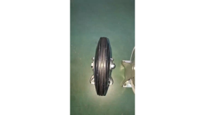 Roda Lori 8" inch / 200 mm 1 Arah Besi Caster Troli - Trolley RIGID Castor Wheel LEGION