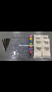 [READY-STOCK] Alphabets Mould and Paint for kids DIY