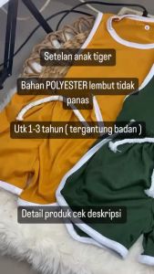 Setelan Anak Tiger & Baju Anak Laki-Laki: Panduan Lengkap