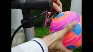 (Ready Stock)High Quality Aluminium Hand Air Pump for Motorbike Bike Football Basketball Balloon