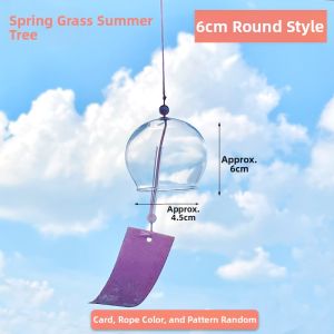 DIY Outdoor Decor Glass Wind Chimes