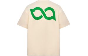 Áo Thun Nam Tay Ngắn BIPOLAR Pure Cotton American High Street Retro Basic Couple Print round Neck Short Sleeve T-Shirt