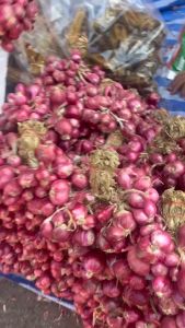 หอมแดงมัดจุกคัดสวย ไม่ฝ่อ 1กิโลกรัม