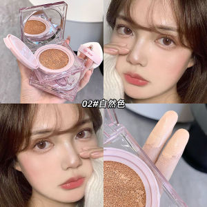 Natural Translucent Lightweight Air Cushion Cream Moisturizing Brightening Skin Tone Concealing Long-lasting Makeup Gege Bear