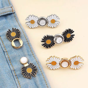 Sudyod【มีสินค้าในสต๊อก】 ตะขอร่นกางเกง หัวเข็มยึดปรับเอว ตะขอโลหะ ถอดได้ Fashion Pins