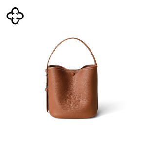 Genuine Deer Leather Import Womens Shoulder Bucket Bag
