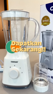 Cornell 1.5L Blender with Miller | CBL-S250PM (Pengisar Mixer Fruit Juicer Grinder Chopper Dry Mill 搅拌机)