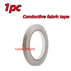 Conductive cloth tape suitable for building or DIY (consumer) EMI/RF shielding equipment components cages and enclosures.